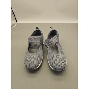 STQ Shoes Womens Shoes Gray  Maryjane Cushioned 8.5  Sneaker‎ Comfort